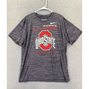 NIKE Ohio State Buckeyes Men's XL Sideline Velocity Dri-Fit T-Shirt Football